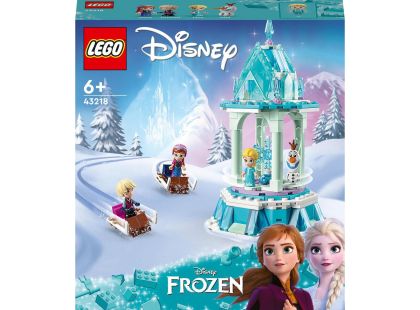 LEGO® Disney Princess™ 43218 Kouzelný kolotoč Anny a Elsy