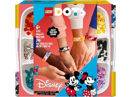 LEGO® DOTS 41947 Mega balení náramků Mickey a přátelé