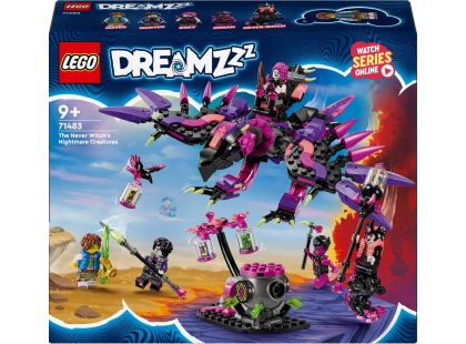 LEGO® DREAMZzz™ 71483 Nikdyčarodějnice a její stvoření z noční můry