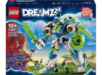 LEGO® DREAMZzz™ 71485 Mateo a rytířský bojový robot Z-Flek