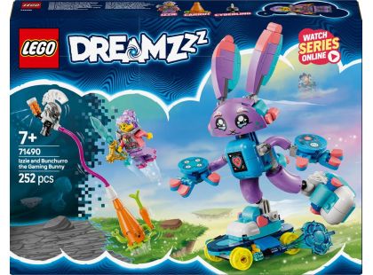 LEGO® DREAMZzz™ 71490 Izzie a herní králíček Bunchurro