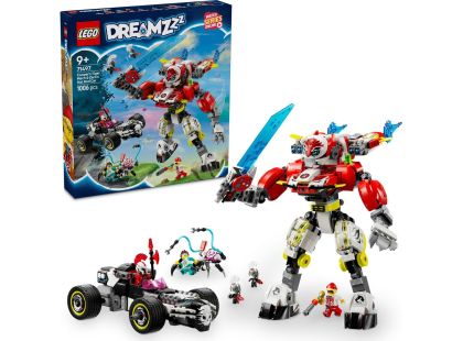 LEGO® DREAMZzz™ 71497 Cooperův tygří robot a Zerův hot rod