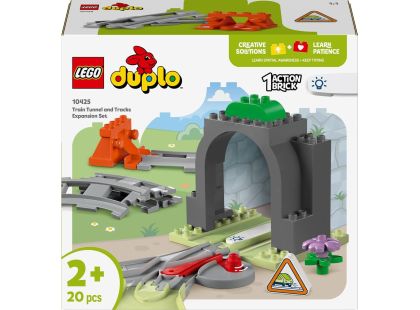 LEGO® DUPLO® 10425 Železniční tunel a koleje - rozšiřující sada