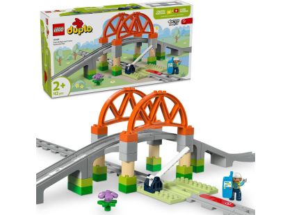 LEGO® DUPLO® 10426 Železniční most a koleje - rozšiřující sada