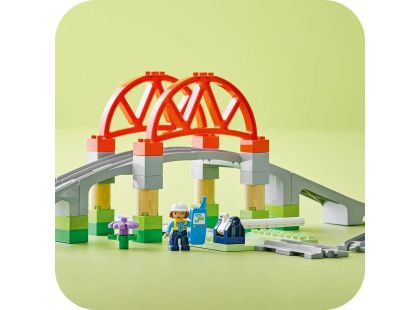 LEGO® DUPLO® 10426 Železniční most a koleje - rozšiřující sada