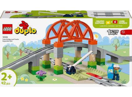 LEGO® DUPLO® 10426 Železniční most a koleje - rozšiřující sada