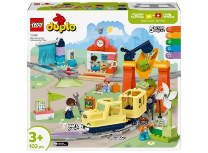 LEGO® DUPLO® 10428 Velký interaktivní komunitní vláček