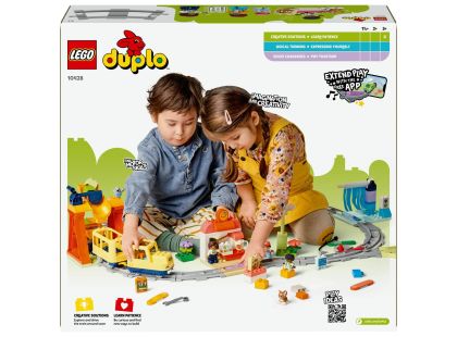 LEGO® DUPLO® 10428 Velký interaktivní komunitní vláček