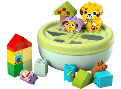 LEGO® DUPLO® 10441 Třídění tvarů: Domeček pro štěňátka