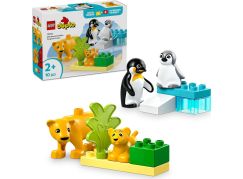 LEGO® DUPLO® 10442 Rodinky divokých zvířat: Tučňáci a lvi