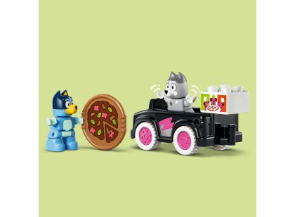 LEGO® DUPLO® 10469 Muffin, Bluey a rozvoz pizzy