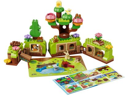 LEGO® DUPLO® 10480 Les plný objevů a divokých zvířátek