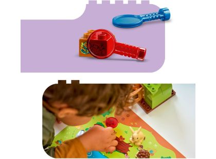 LEGO® DUPLO® 10480 Les plný objevů a divokých zvířátek