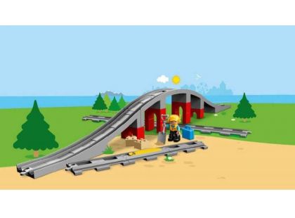 LEGO® DUPLO® 10872 Doplňky k vláčku – most a koleje - Poškozený obal