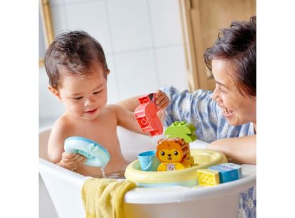 LEGO® DUPLO® 10966 Legrace ve vaně Plovoucí ostrov se zvířátky - Poškozený obal