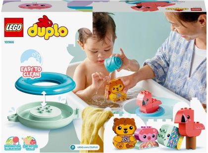 LEGO® DUPLO® 10966 Legrace ve vaně Plovoucí ostrov se zvířátky - Poškozený obal