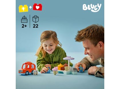 LEGO® DUPLO® Bluey 10458 Bluey a výlet na zmrzlinu