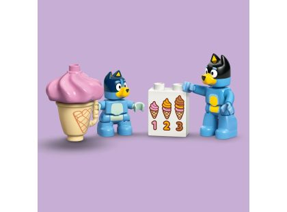LEGO® DUPLO® Bluey 10458 Bluey a výlet na zmrzlinu