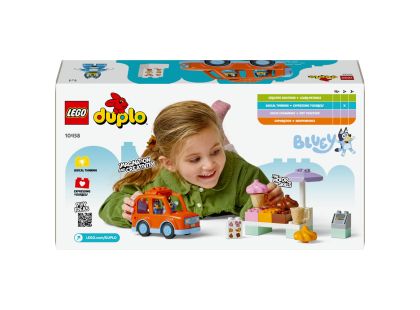 LEGO® DUPLO® Bluey 10458 Bluey a výlet na zmrzlinu