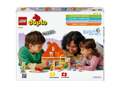 LEGO® DUPLO® Bluey 10459 Dům Bluey a paměťová hra