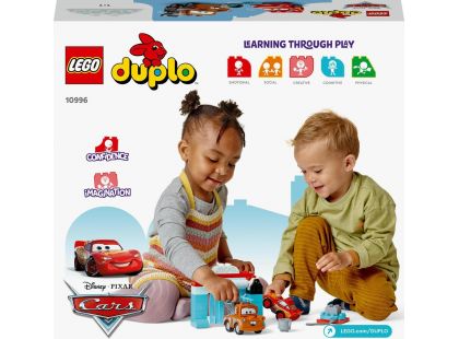 LEGO® DUPLO® Disney 10996 Na myčce s Bleskem McQueenem a Burákem - Poškozený obal