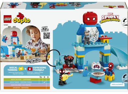 LEGO® DUPLO® Disney 10464 Spideyho tým a pavoučí základna