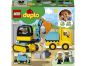 LEGO® DUPLO® Town 10931 Náklaďák a pásový bagr 7