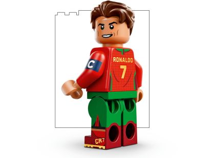 LEGO® Editions 43012 Cristiano Ronaldo – Hvězdné momenty fotbalu