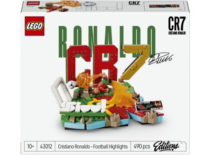 LEGO® Editions 43012 Cristiano Ronaldo – Hvězdné momenty fotbalu