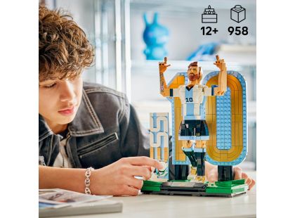 LEGO® Editions 43015 Lionel Messi – Fotbalová legenda