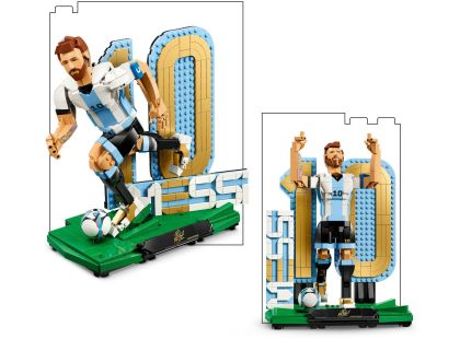 LEGO® Editions 43015 Lionel Messi – Fotbalová legenda