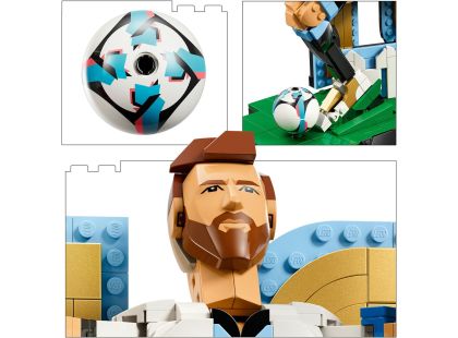 LEGO® Editions 43015 Lionel Messi – Fotbalová legenda