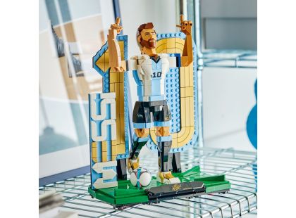 LEGO® Editions 43015 Lionel Messi – Fotbalová legenda