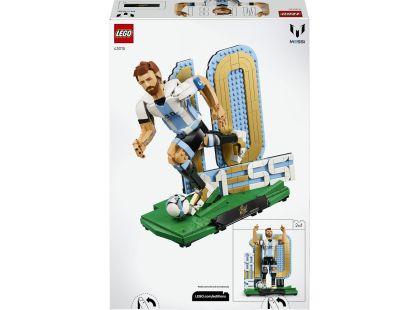 LEGO® Editions 43015 Lionel Messi – Fotbalová legenda
