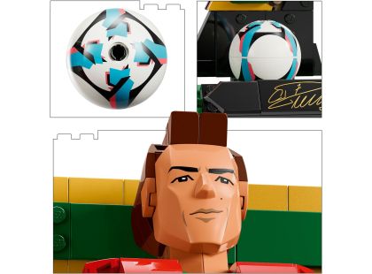 LEGO® Editions 43016 Cristiano Ronaldo – Fotbalová legenda