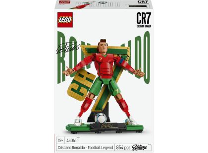 LEGO® Editions 43016 Cristiano Ronaldo – Fotbalová legenda