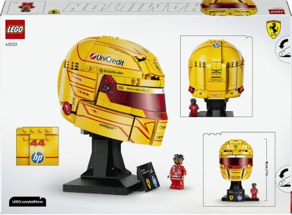 LEGO® Editions 43022 Helma Lewis Hamilton ze Scuderia Ferrari HP