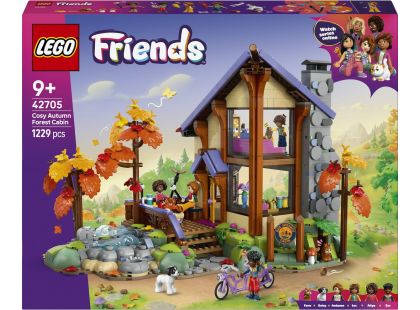 LEGO® Friends 42705 Útulná chata v podzimním lese