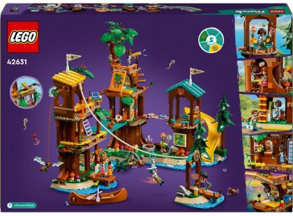LEGO® Friends 42631 Dobrodružný tábor - dům na stromě