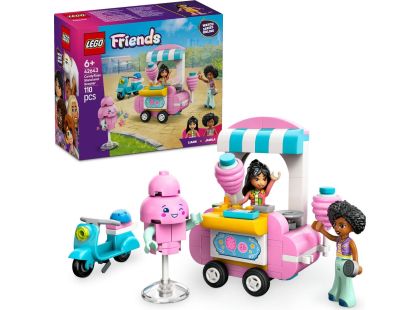 LEGO® Friends 42643 Stánek s cukrovou vatou a skútr