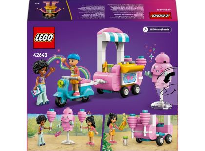 LEGO® Friends 42643 Stánek s cukrovou vatou a skútr