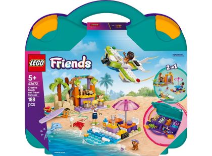 LEGO® Friends 42672 Kreativní plážový a cestovní kufřík