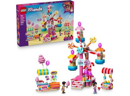 LEGO® Friends 42700 Kolotoč se sladkostmi a cupcaky