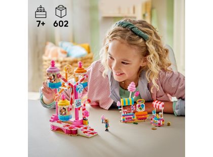 LEGO® Friends 42700 Kolotoč se sladkostmi a cupcaky