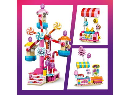 LEGO® Friends 42700 Kolotoč se sladkostmi a cupcaky