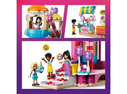 LEGO® Friends 42700 Kolotoč se sladkostmi a cupcaky