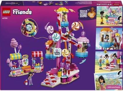 LEGO® Friends 42700 Kolotoč se sladkostmi a cupcaky