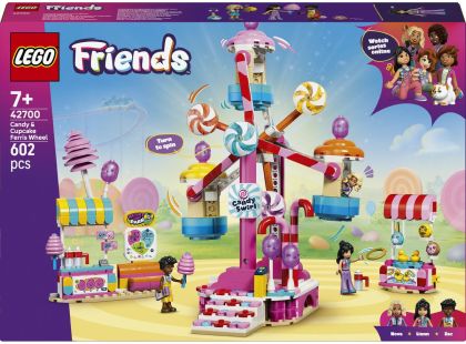LEGO® Friends 42700 Kolotoč se sladkostmi a cupcaky