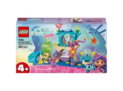 LEGO® Gábinin kouzelný domek 11204 Dobrodružství v akváriu mořské víly Gábi