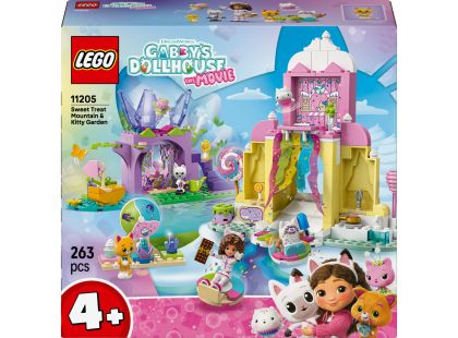 LEGO® Gábinin kouzelný domek 11205 Cukrová hora a Kočičí zahrádka